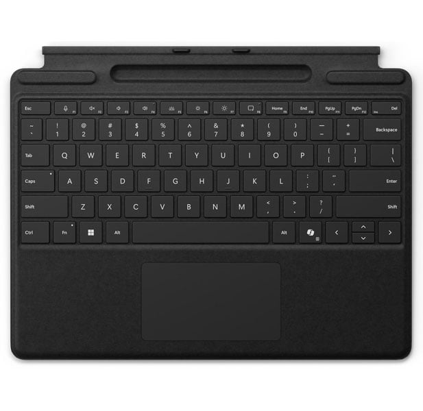 Microsoft - Surface Pro Keyboard with Pen Storage - Black