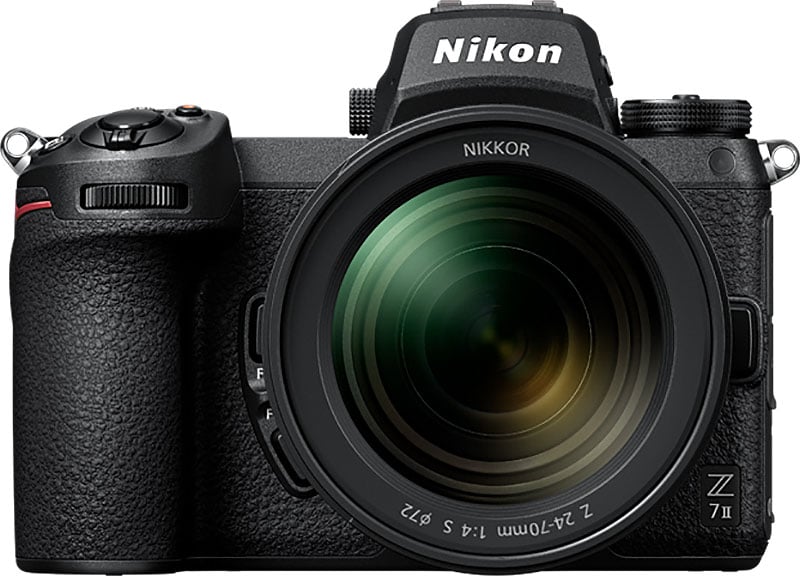 Nikon - Z 7II 45.7MP Mirrorless Cameras with 24-70mm Lens - Black