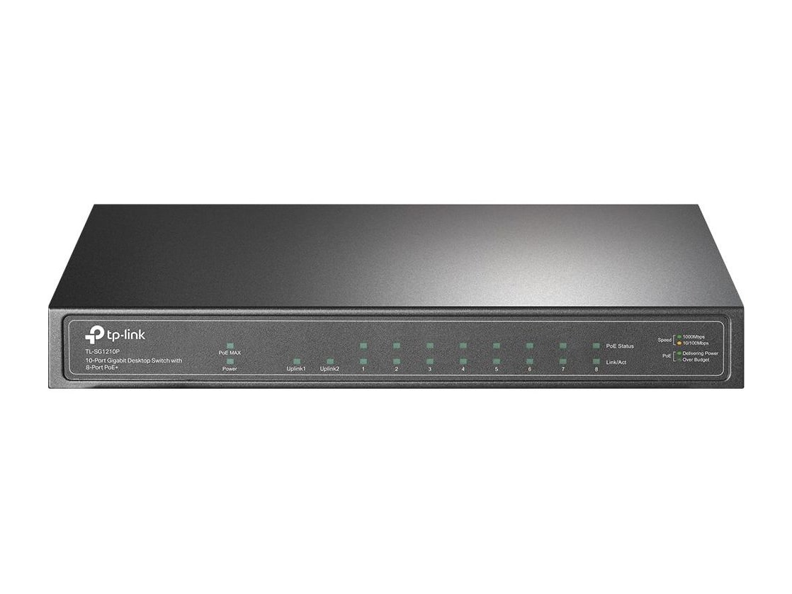 TP-Link - TL-SG1210P PoE Switches