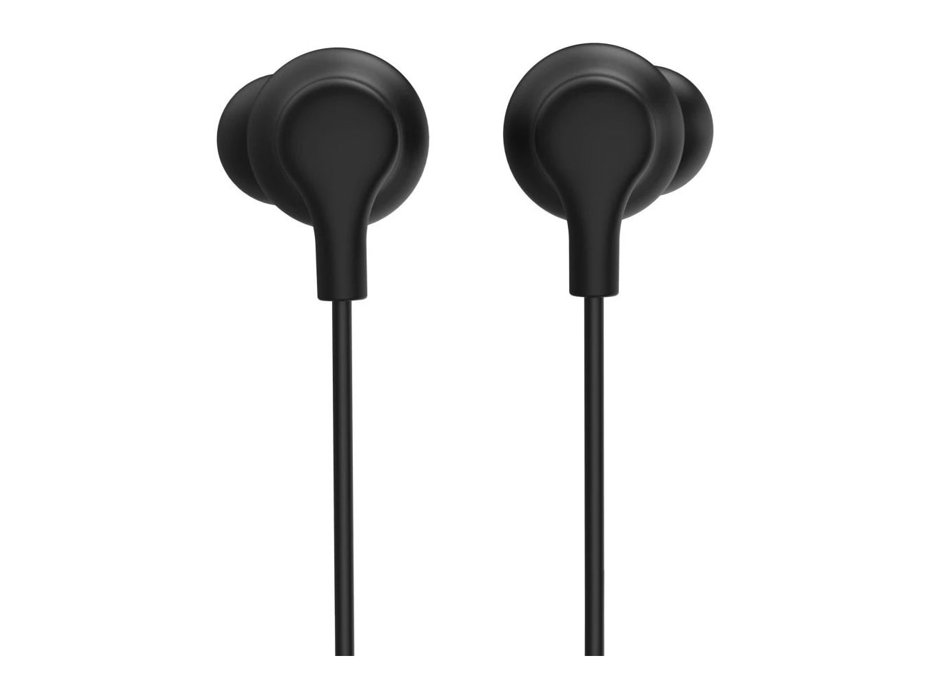 Hama - Curly In-Ear Headphones - Black