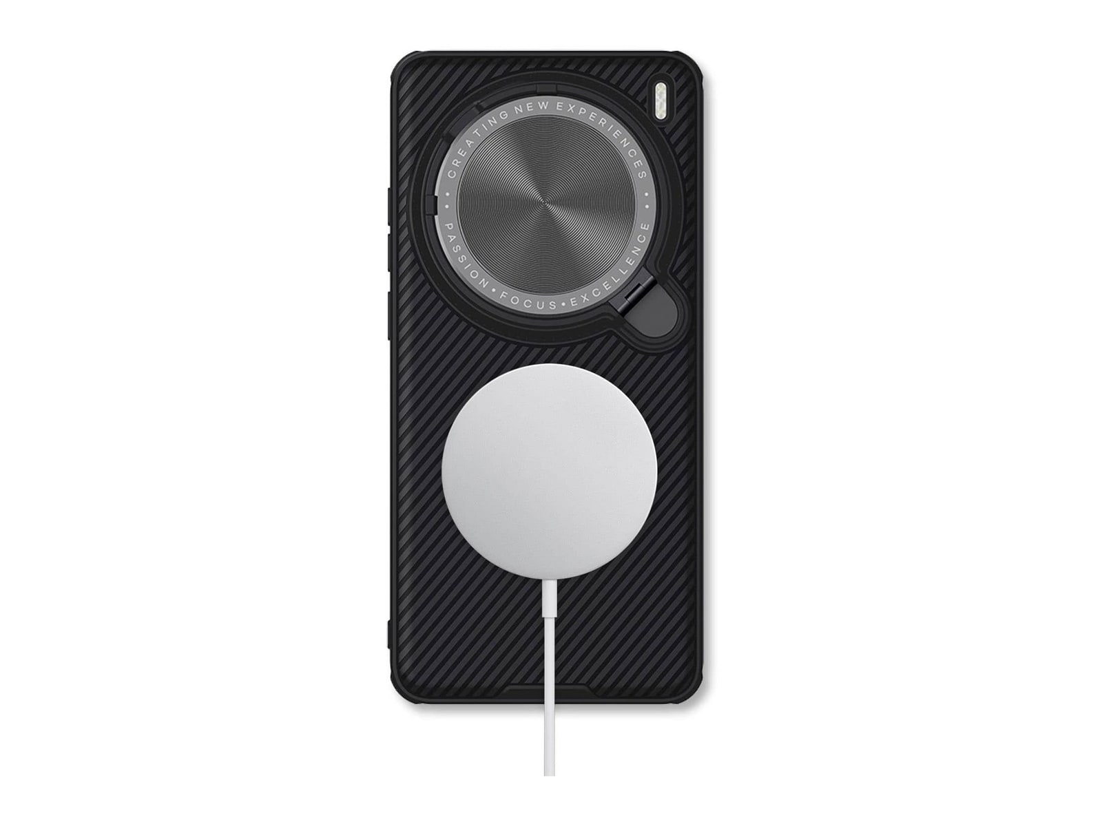 Nillkin - MagSafe Compatible CamShield CamProp Case - Vivo X200 Pro - Classical Black
