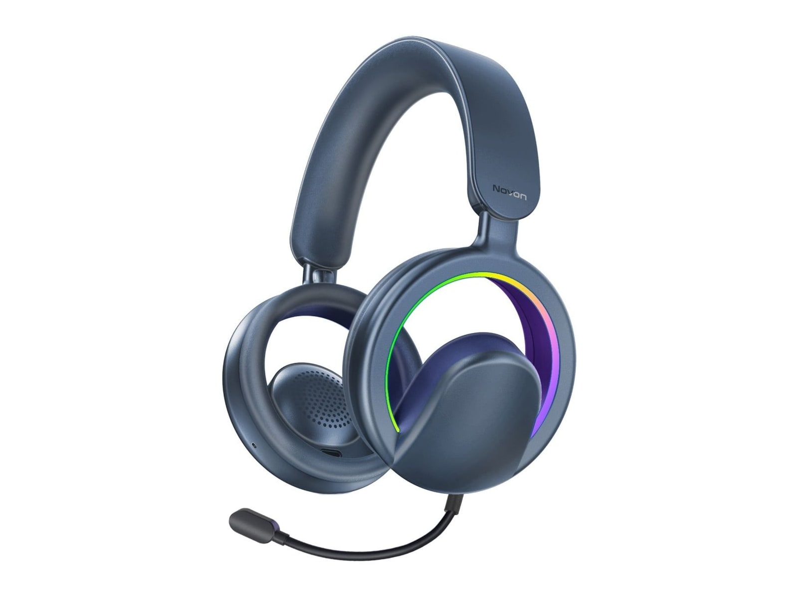 Promate - Novon Over-Ear Headphones - Blue