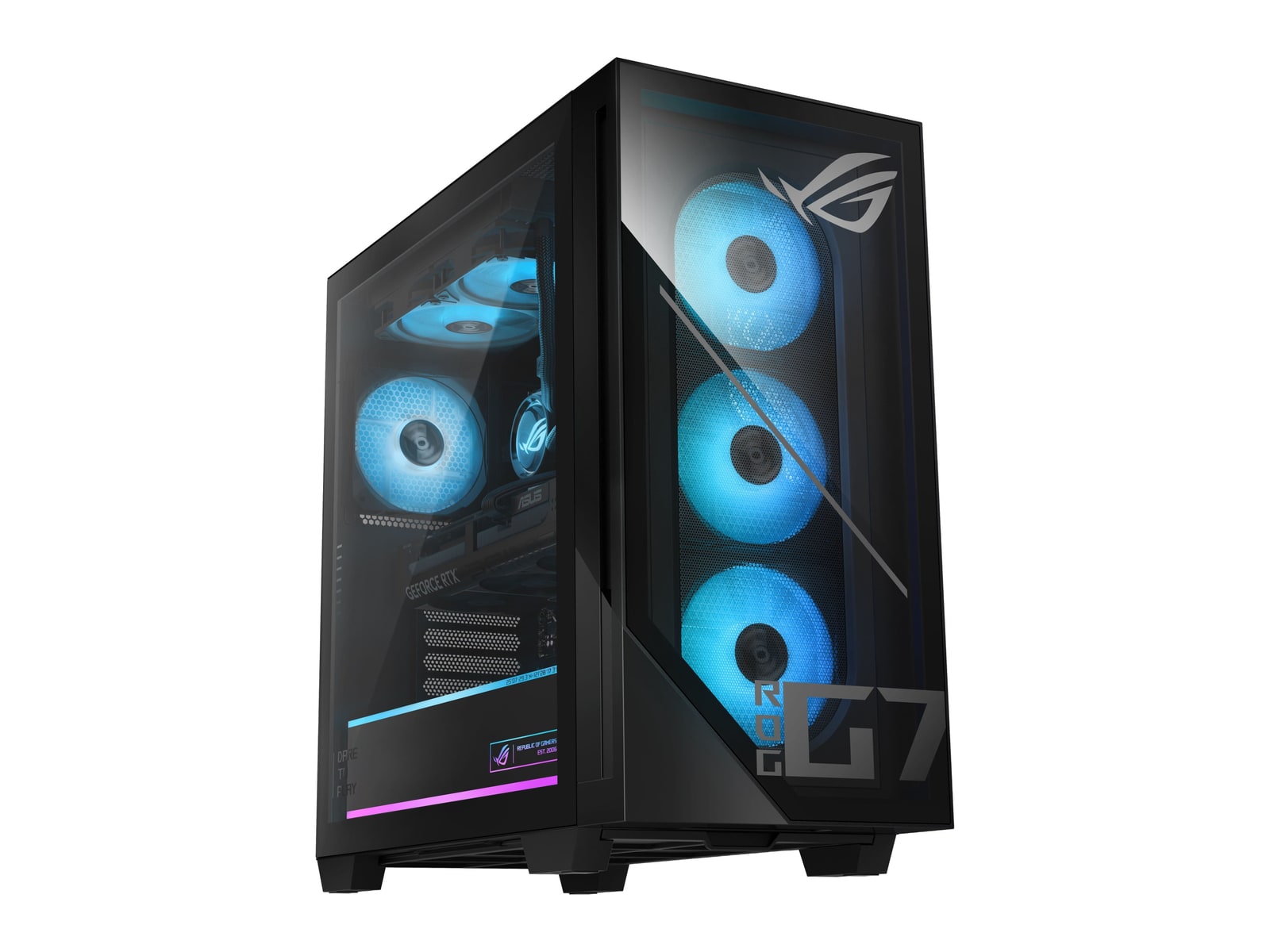 ASUS - ROG G700 G700TF-U7270K.5080.2x1 - Intel Core Ultra 7 270K chip - 32GB Memory - 2TB SSD - Black