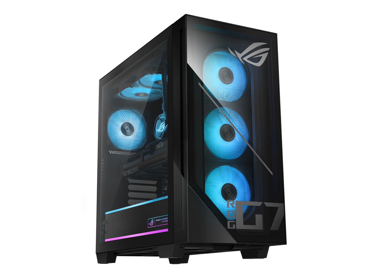 ASUS - ROG G700 G700TF-PB776Ti - Intel Core Ultra 7 265KF chip - 32GB DDR5 Memory - 1TB SSD - Black