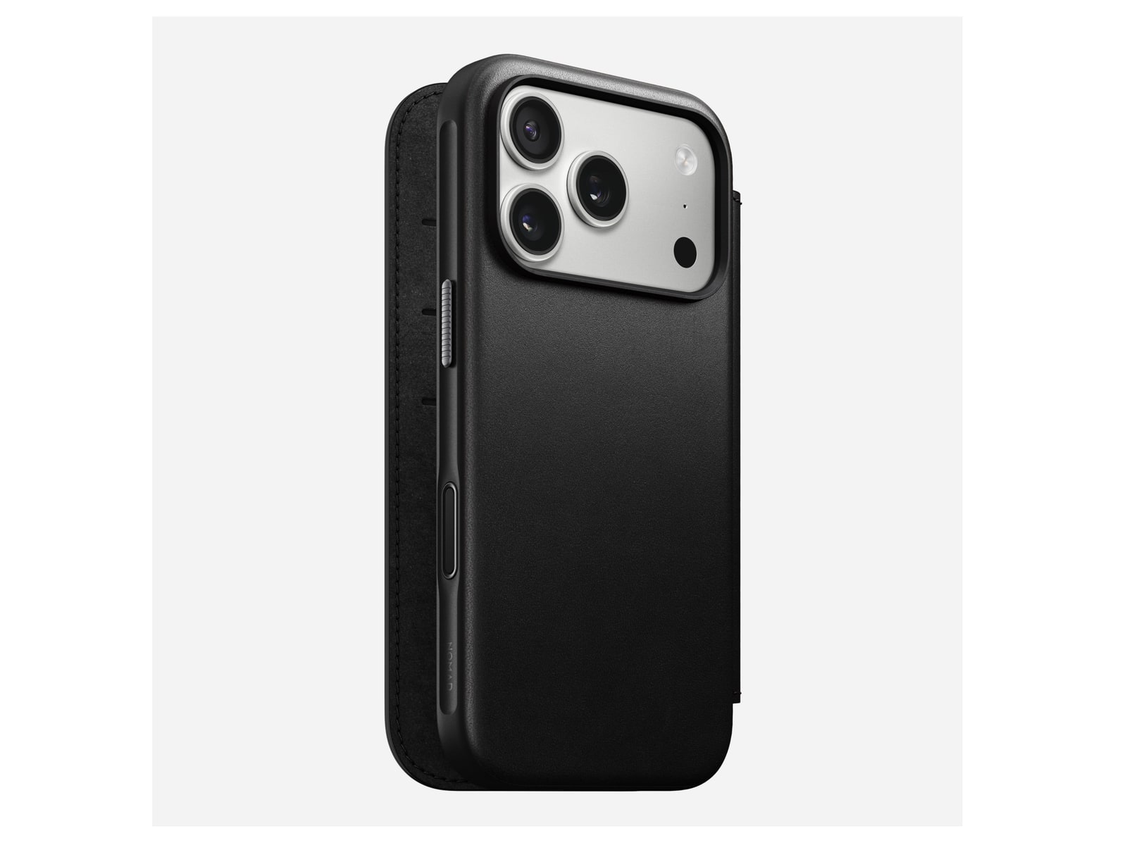 Nomad - Modern Leather Folio - iPhone 17 Pro - Black - Camino Leather