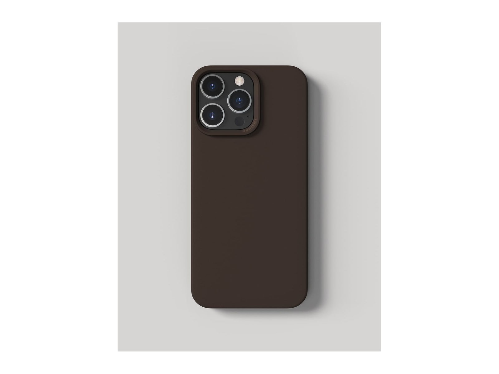 Nudient - Thin Case with MagSafe for iPhone 16 Pro Max - Dark Brown