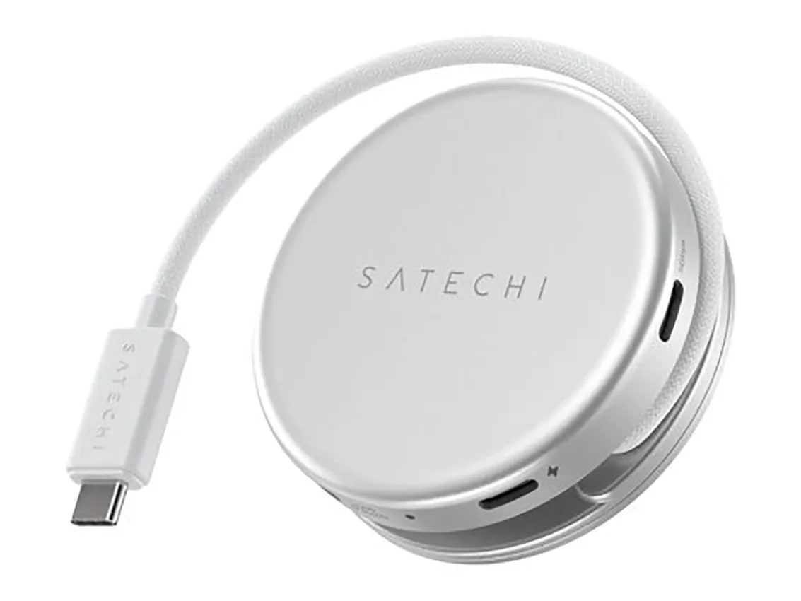 Satechi - OntheGo 5-in-1 Multiport Adapter USB Hubs - Silver
