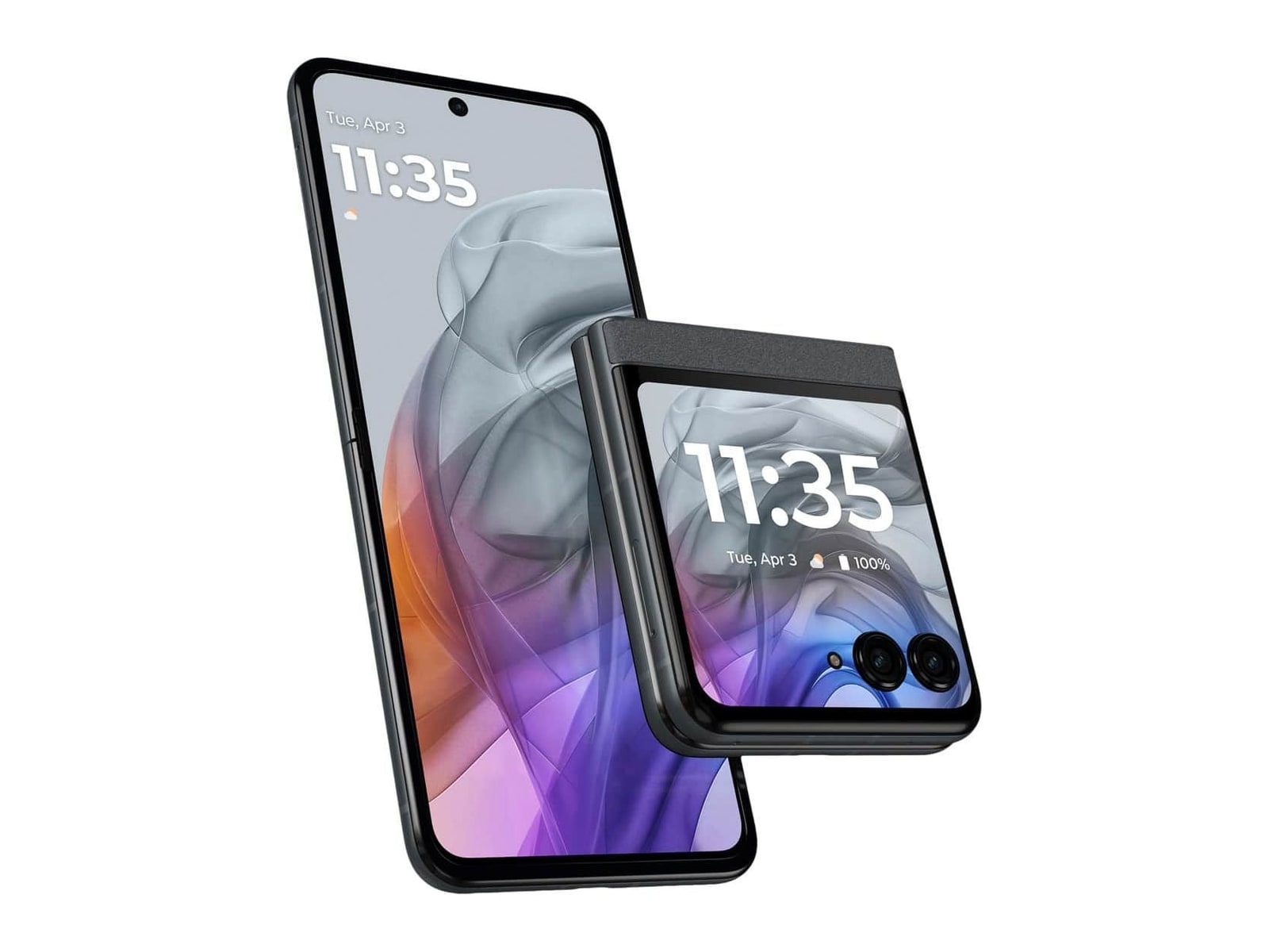 Motorola - Razr (2024) 5G 256GB - Koala Gray