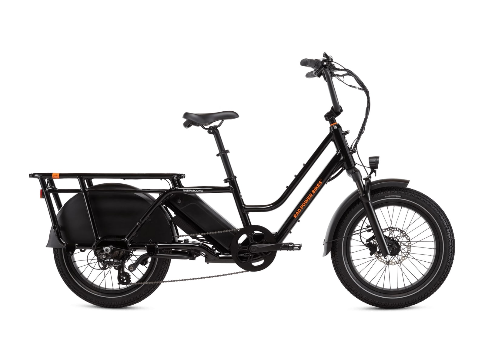 Rad Power Bikes - RadWagon 5 Black Electric Bikes