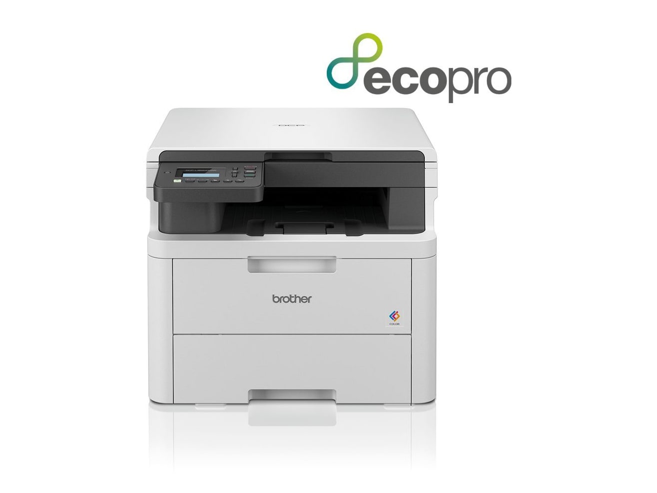 Brother - DCP-L3520CDWE Printers - White