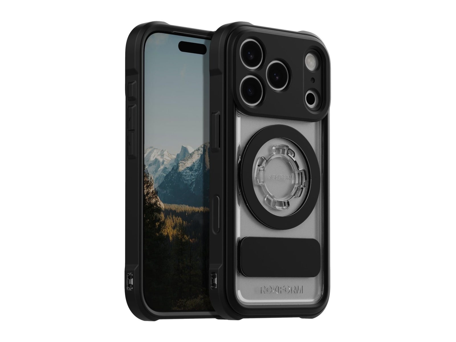 Rokform - iPhone 18 Pro Crystal Case - Clear/Black