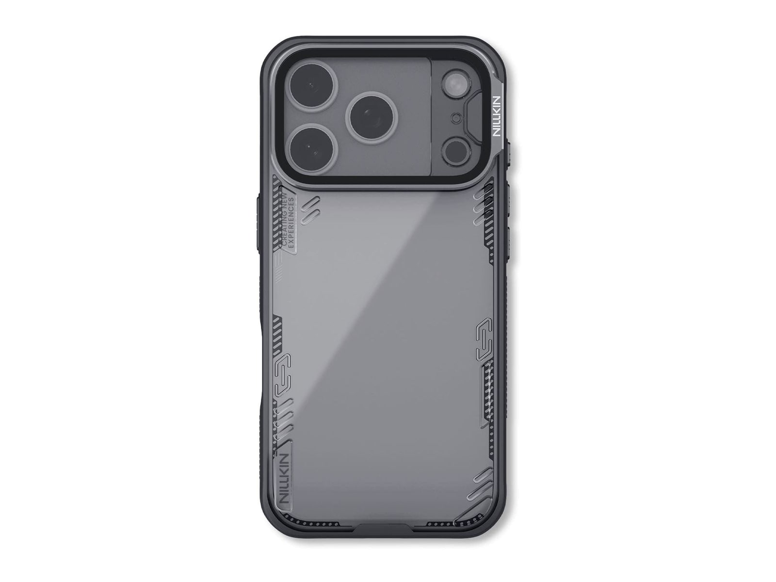 Nillkin - Iceblade CamProp Case with Transparent Camera Cover - iPhone 17 Pro - Black