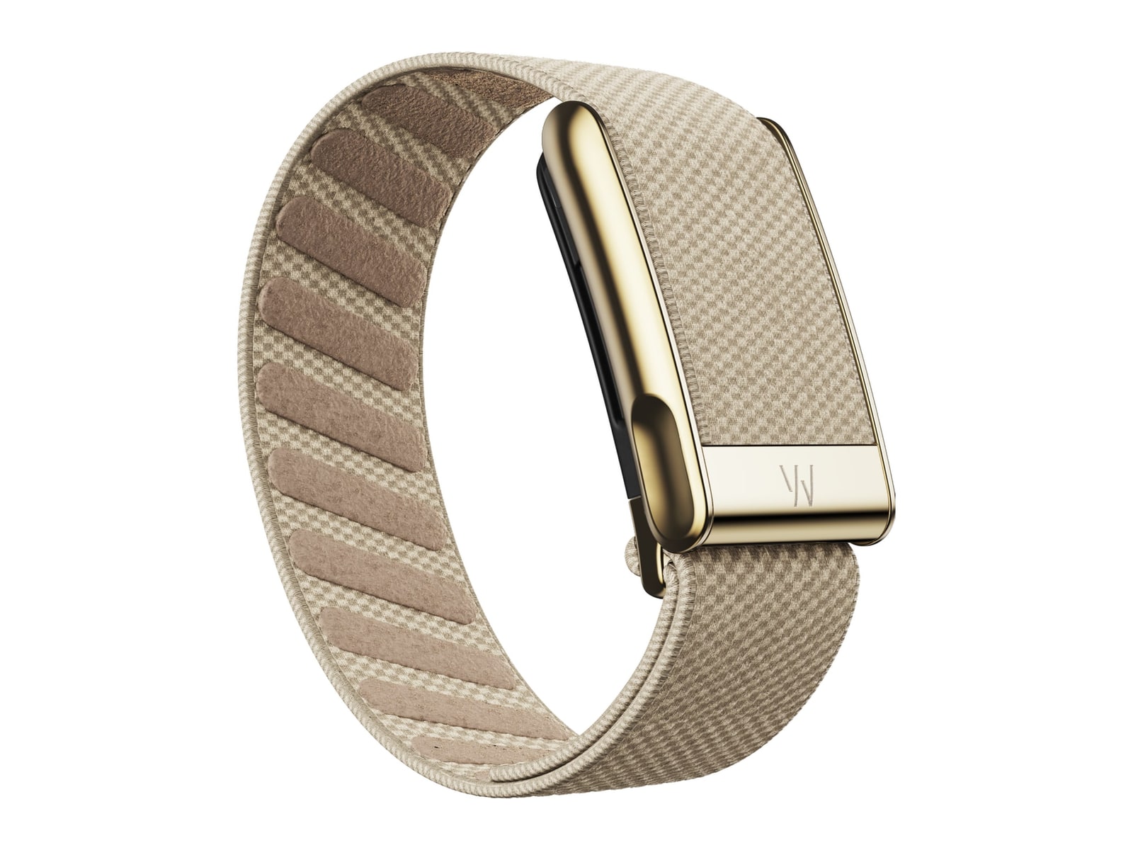 WHOOP - MG SuperKnit Luxe Band Watch Bands - Dune with Gold