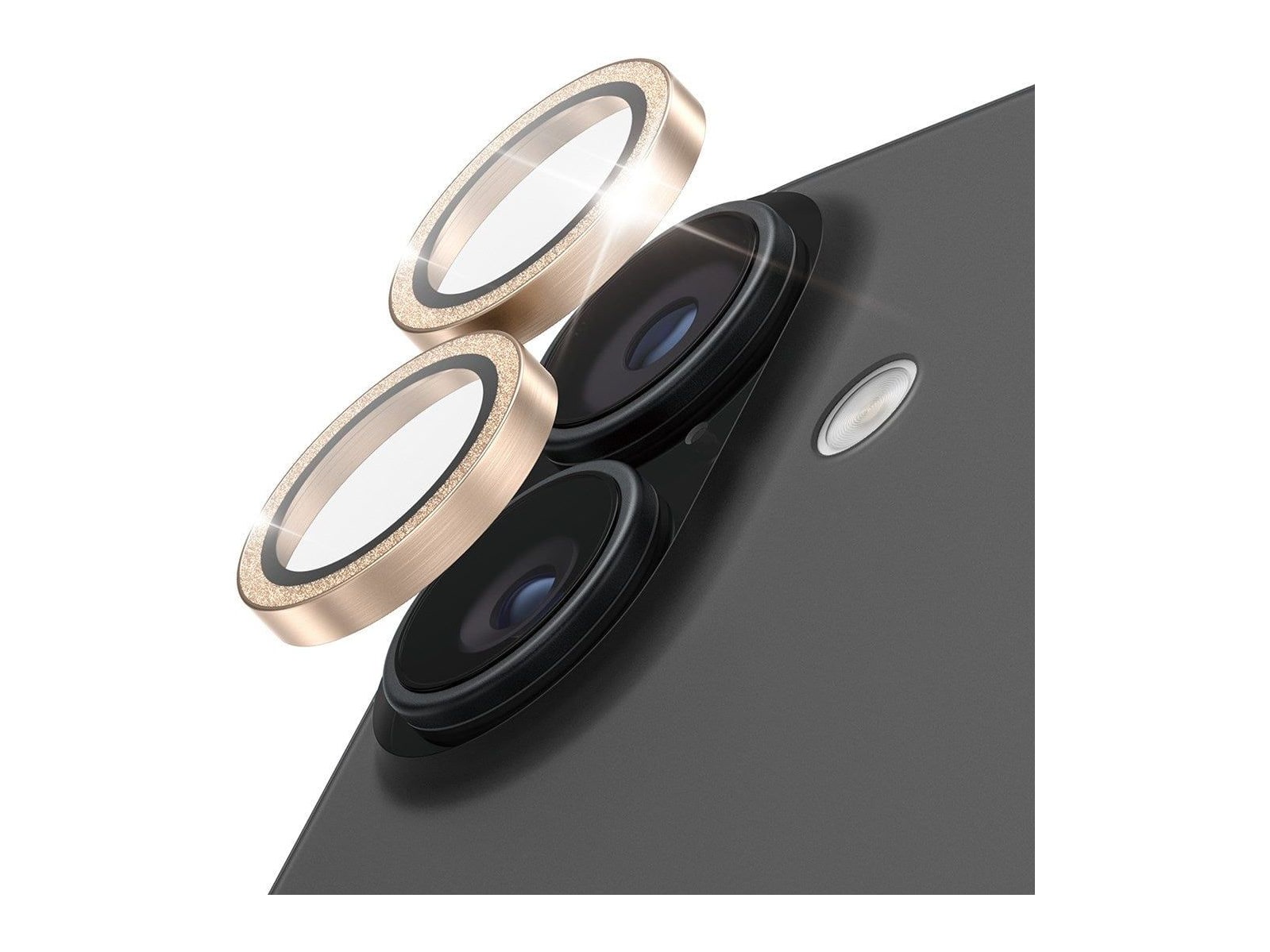 PanzerGlass - Hoops Camera Lens Protector Glitter Gold iPhone 17