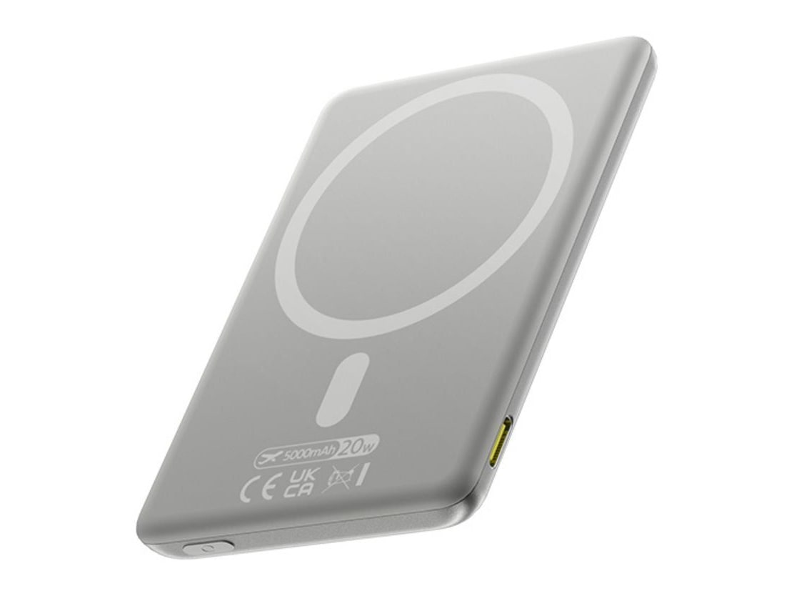Baseus - PicoGo AM31 Mini Magnetic 5000 mAh Galaxy Natural Titanium Power Banks
