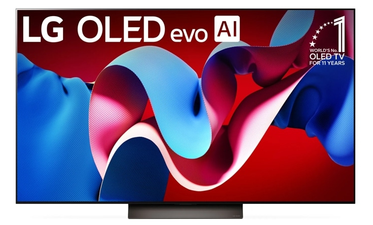 LG - OLED evo C4 55 inch OLED TVs