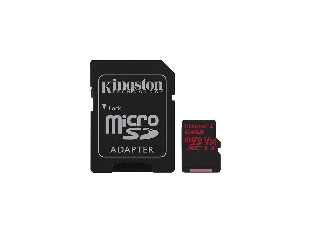 Kingston - Canvas React 64GB Storage Drives - UHS-I / Class 10