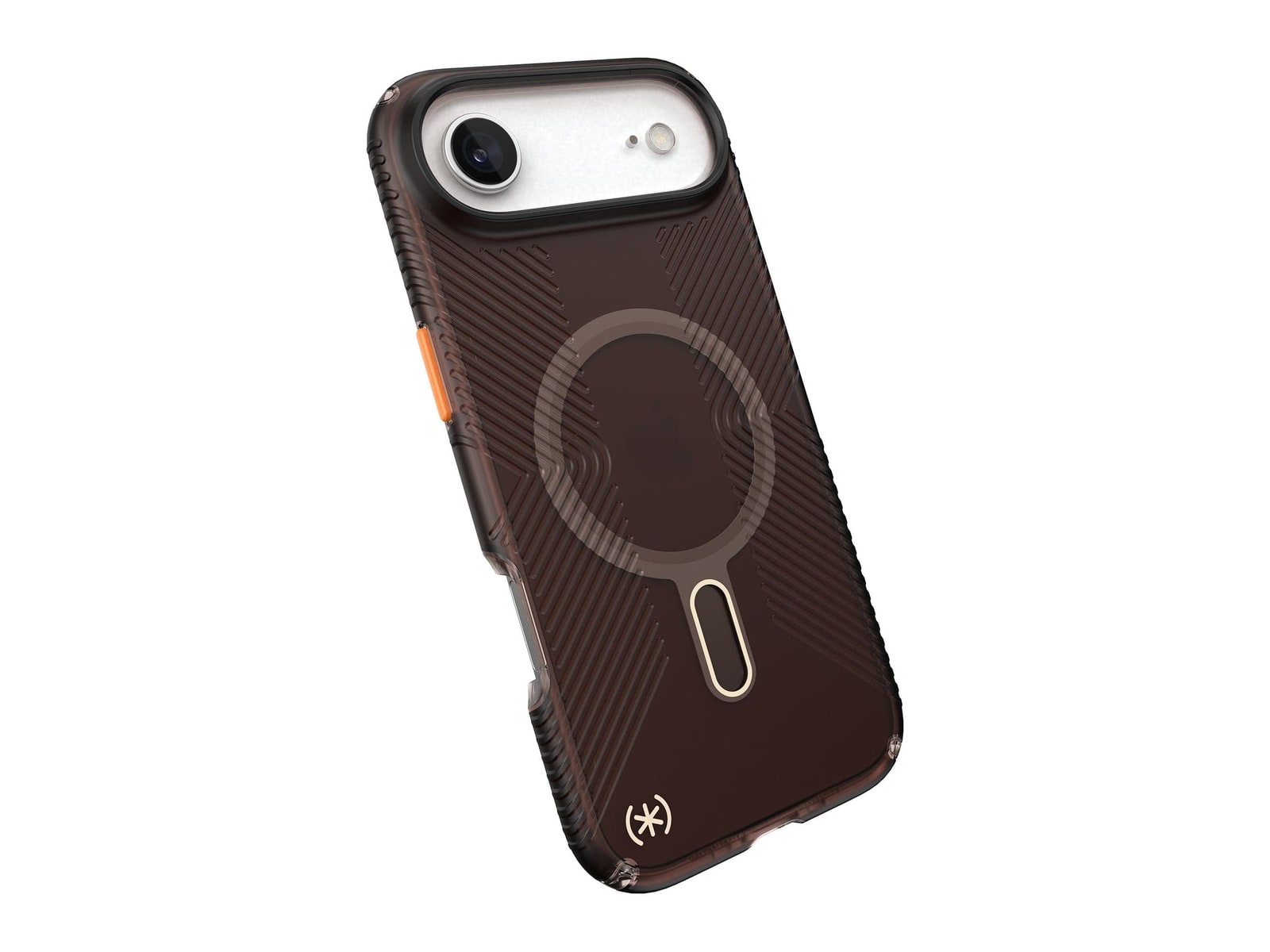 Speck - Presidio Lux Grip + Mist MagSafe with ClickLock - iPhone Air - Luxury Shade Matte/Orange