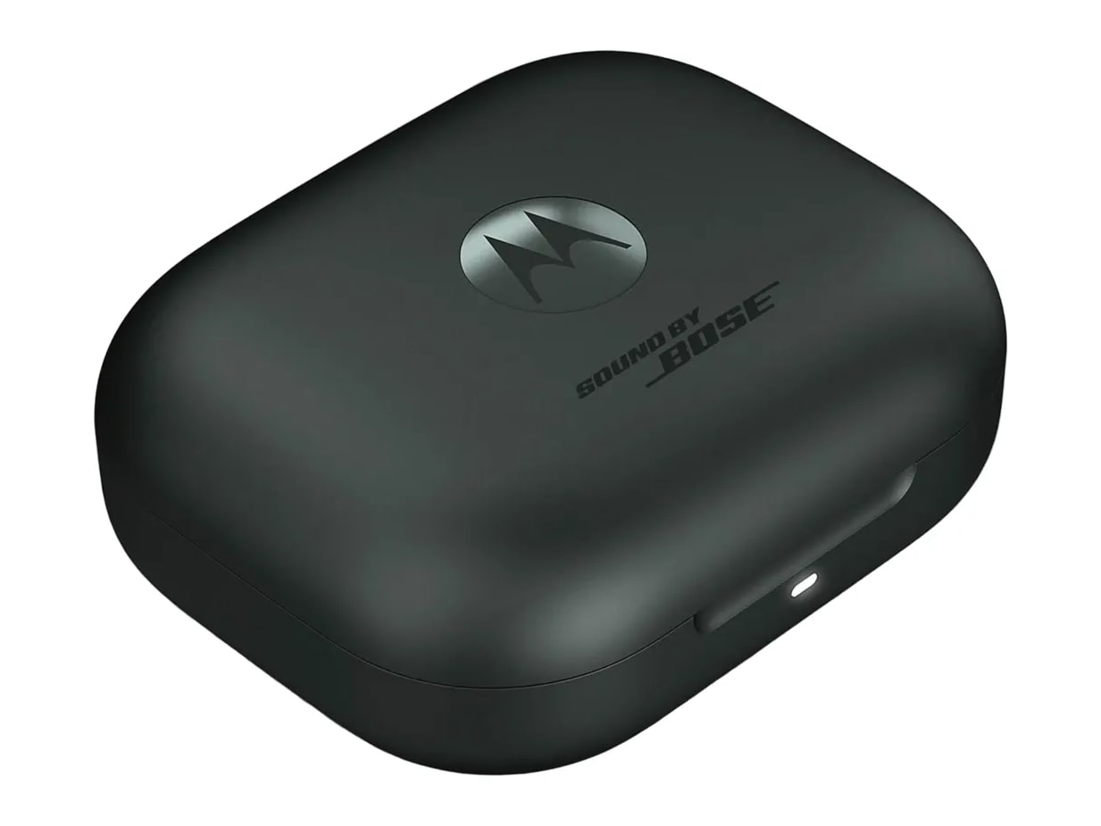 Motorola - Moto BUDS+ Powered By Bose Bluetooth True Wireless Earbuds - Gray