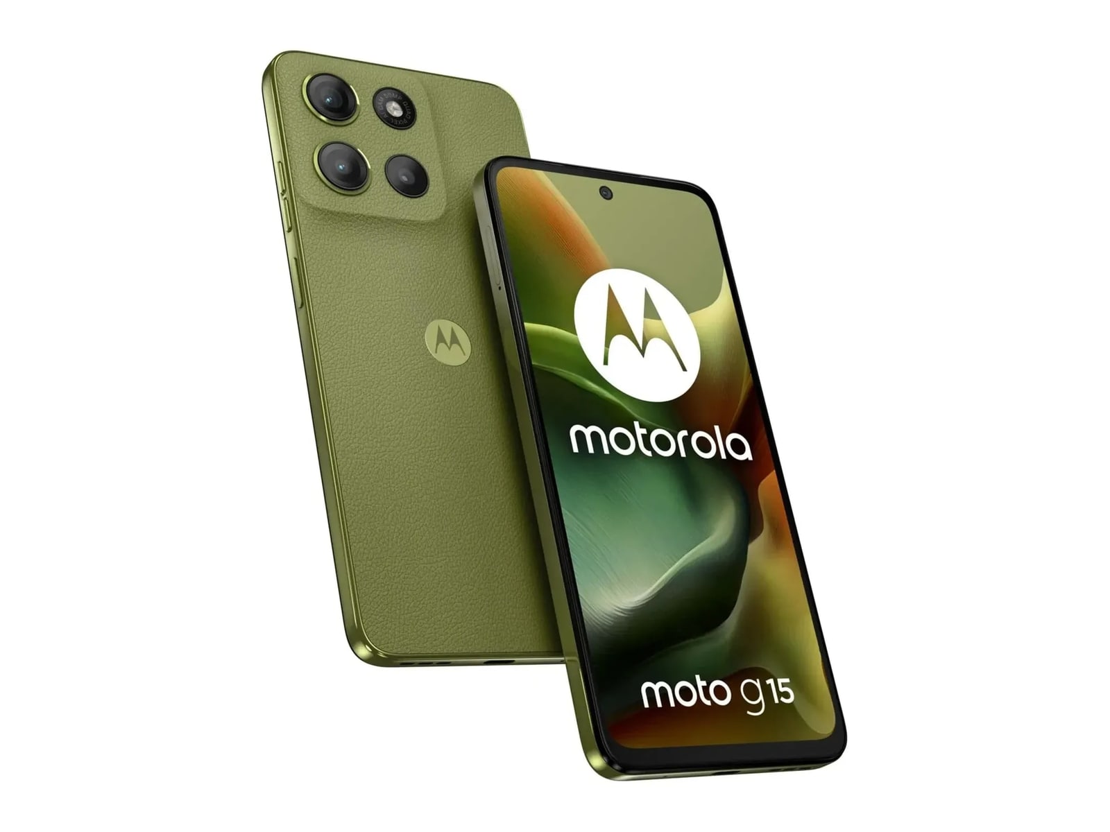 Motorola - Moto G15 4G 256GB - Iguana Green