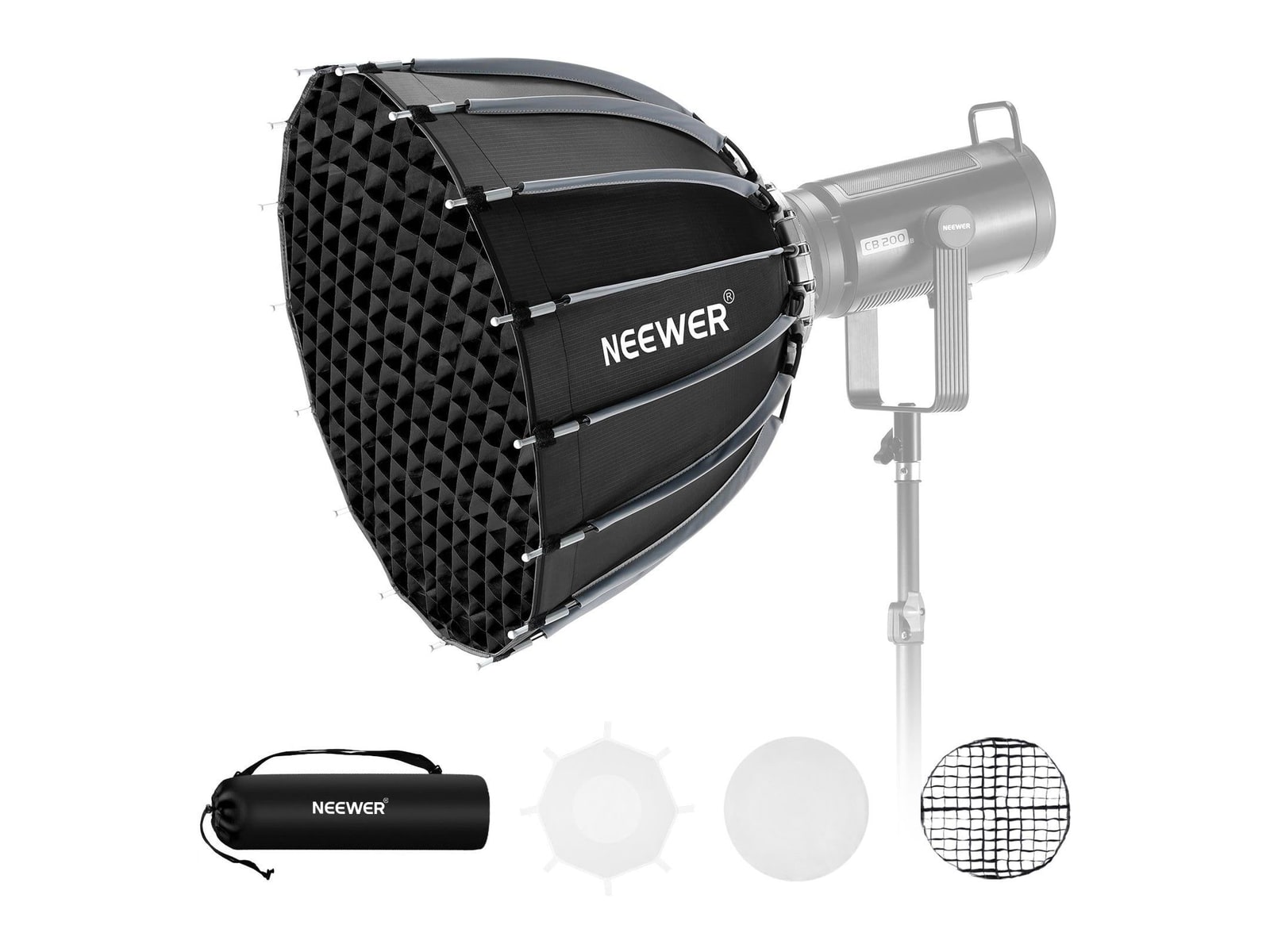 Neewer - BASICS NS36P/NS37P/NS38P/NS39P Parabolic Softbox Camera Accessories