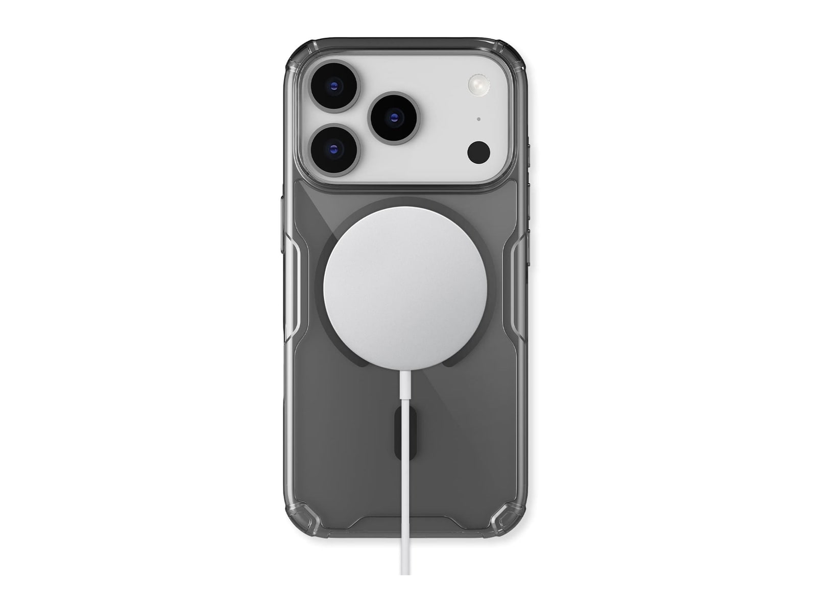 Nillkin - MagSafe Compatible Nature TPU Pro Case - iPhone 18 Pro Max - Transparent Black