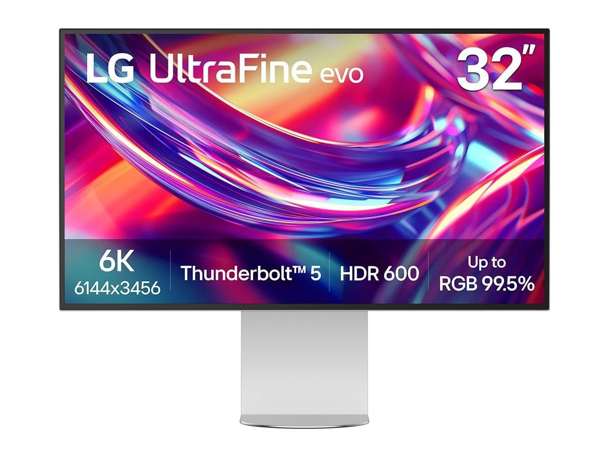 LG - 32" UltraFine U990A 6144x3456 60Hz Professional Monitors - Silver