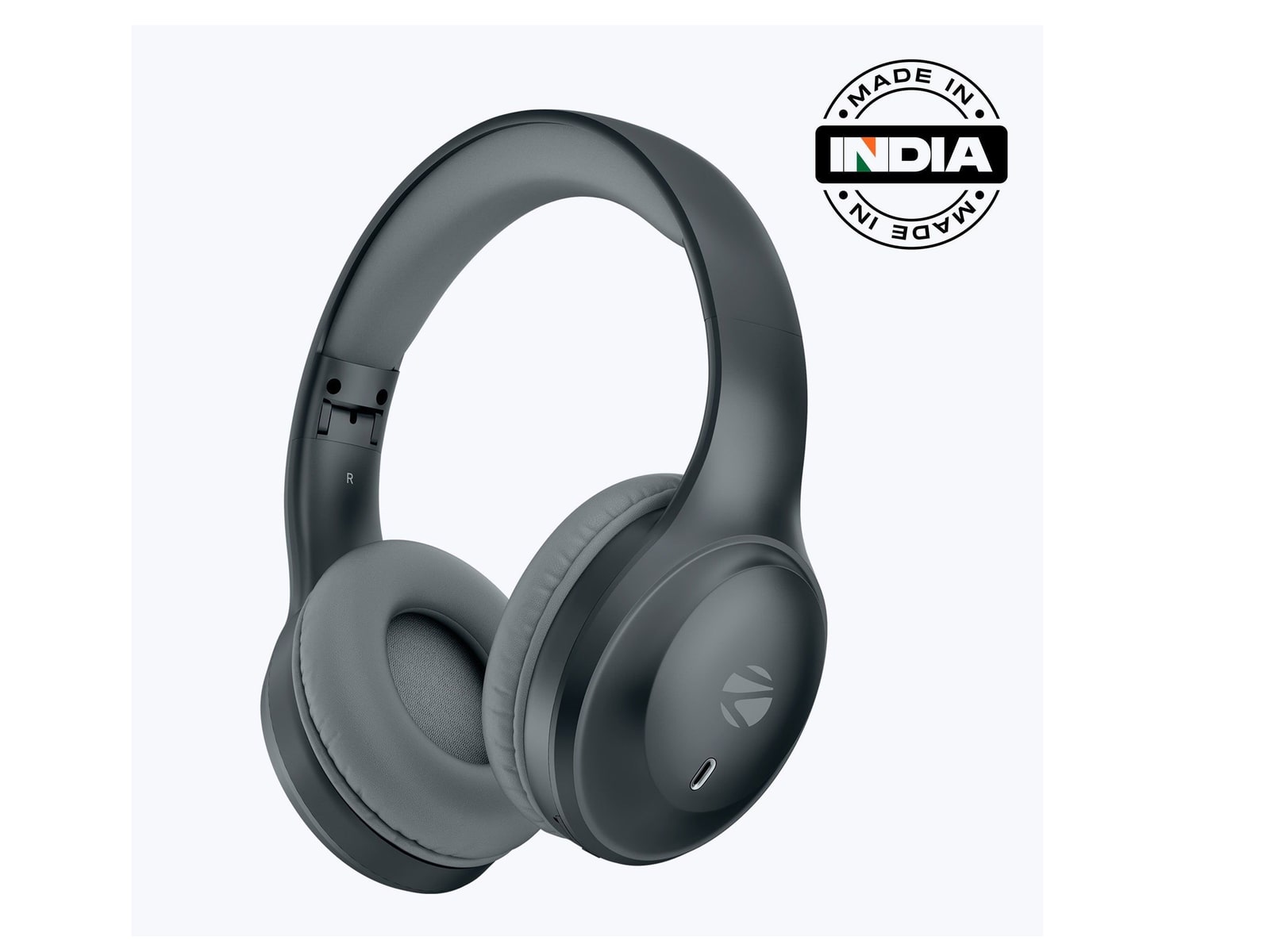 Zebronics - Zeb Paradise Neo R Over-Ear Headphones - Black