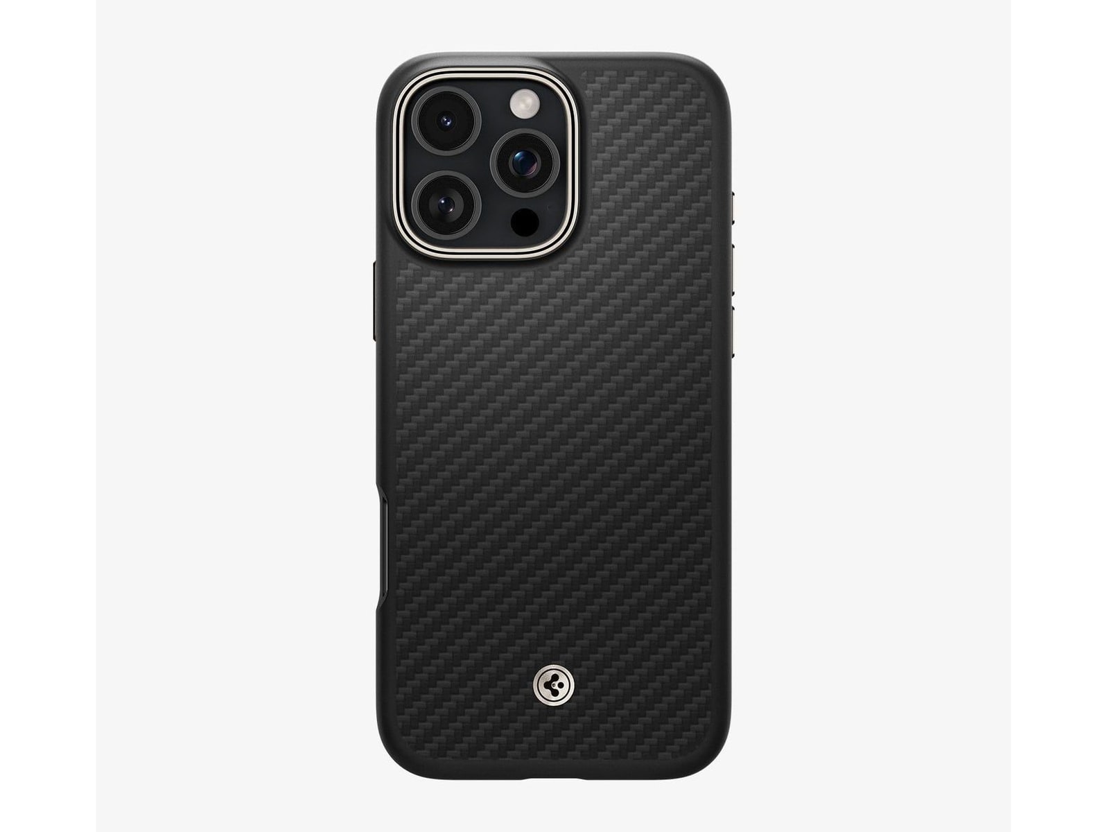 Spigen - Enzo Aramid (Mag Fit) - iPhone 16 Pro - Black Natural