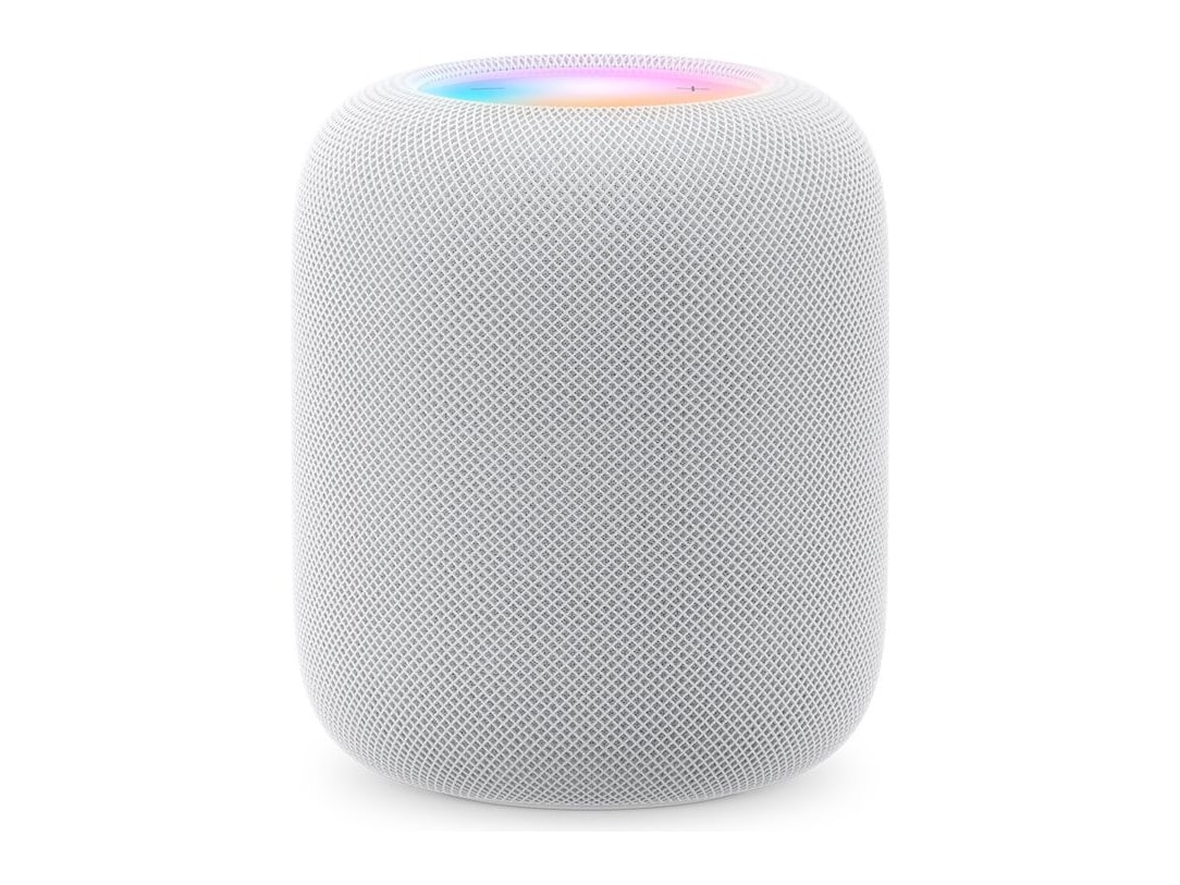 Apple - HomePod (2nd generation) Smart Speaker - Siri - White
