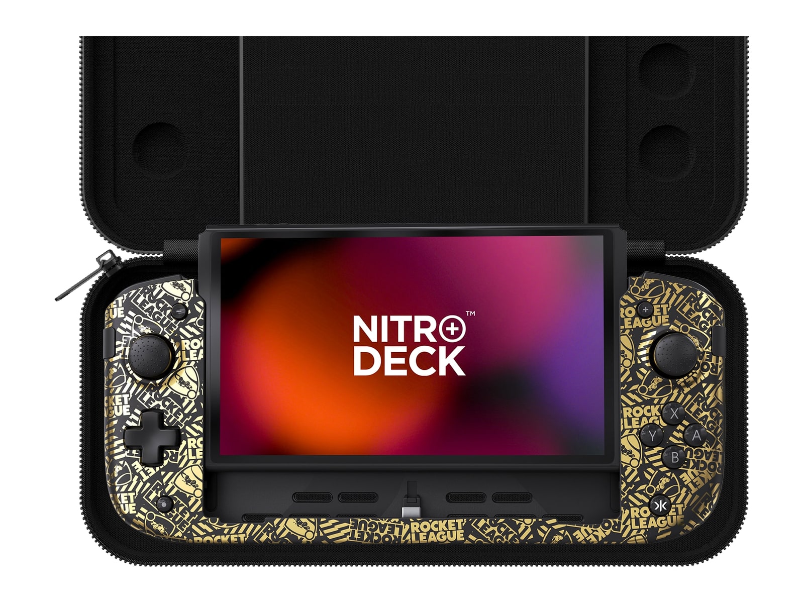 CRKD - Nitro Deck+ Rocket League Gold Edition with Carry Case