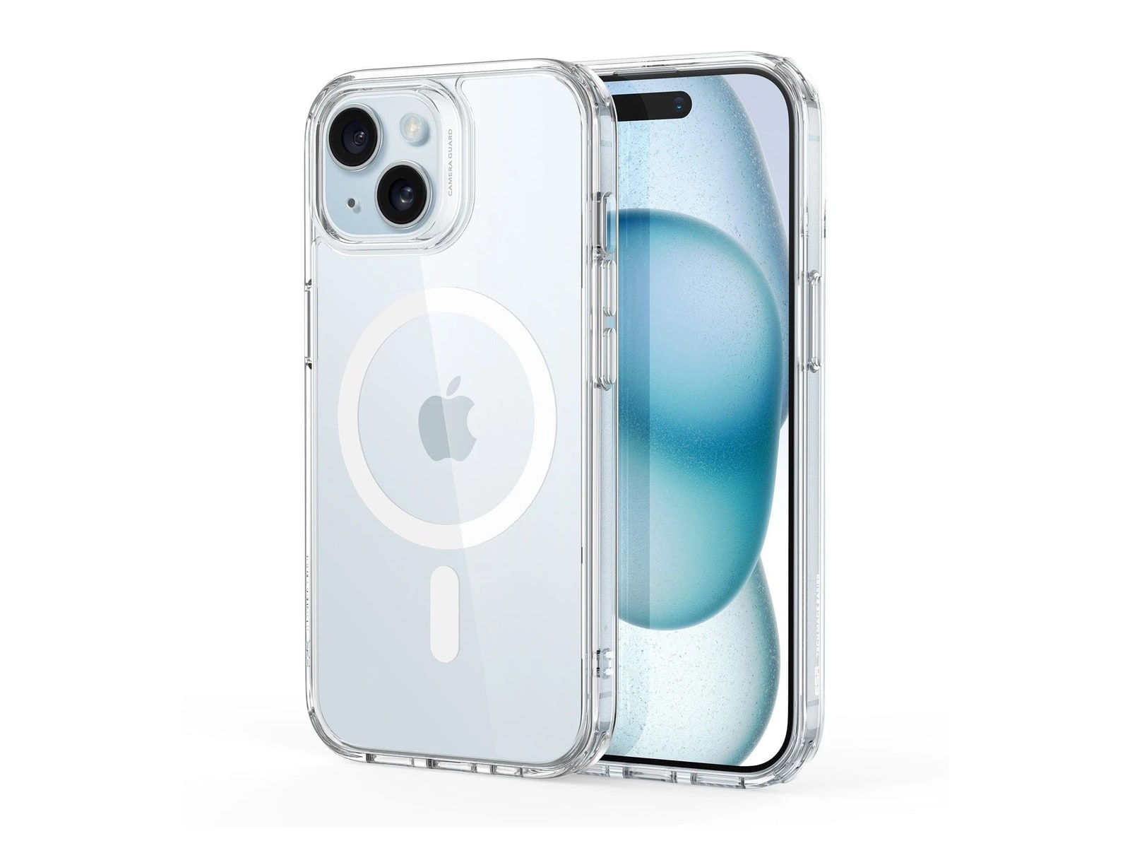 ESR - Classic Hybrid Case (HaloLock) - iPhone 15 - Clear