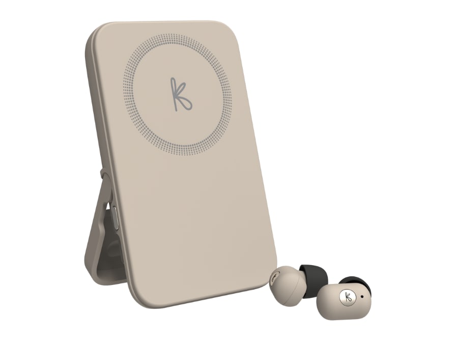 KREAFUNK - toCHARGE GO 5000 mAh Ivory Sand Power Banks
