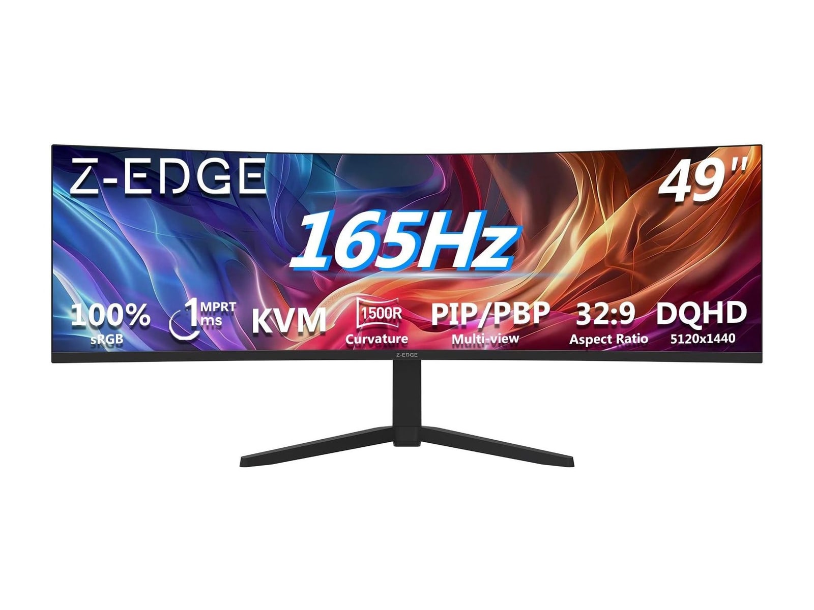 Z-EDGE - 49" UG49W DQHD 165Hz Ultrawide Monitors