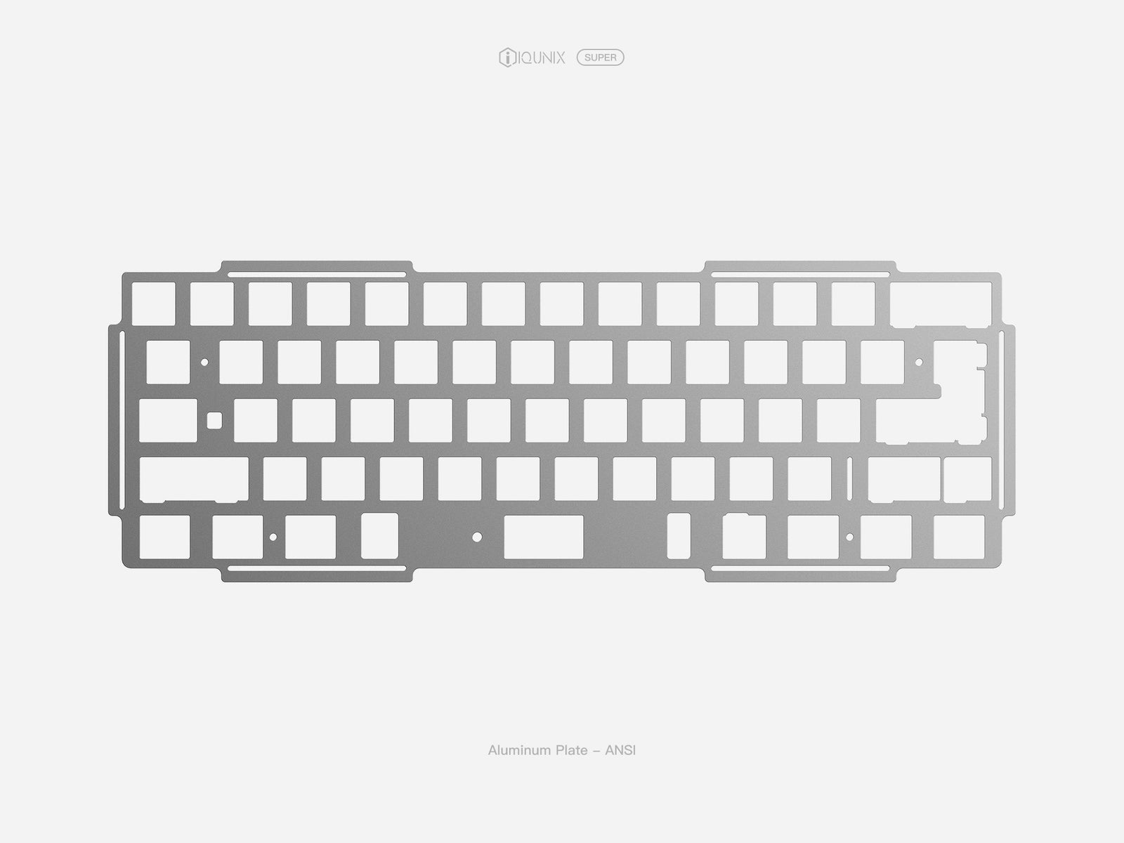 IQUNIX - Tilly 60 Wired Aluminum Plate