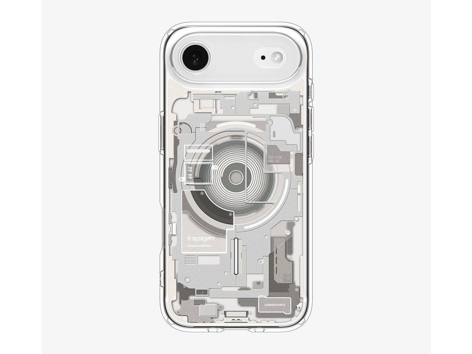Spigen - Ultra Hybrid Zero One (Mag Fit) - iPhone Air - Zero One Natural Titanium