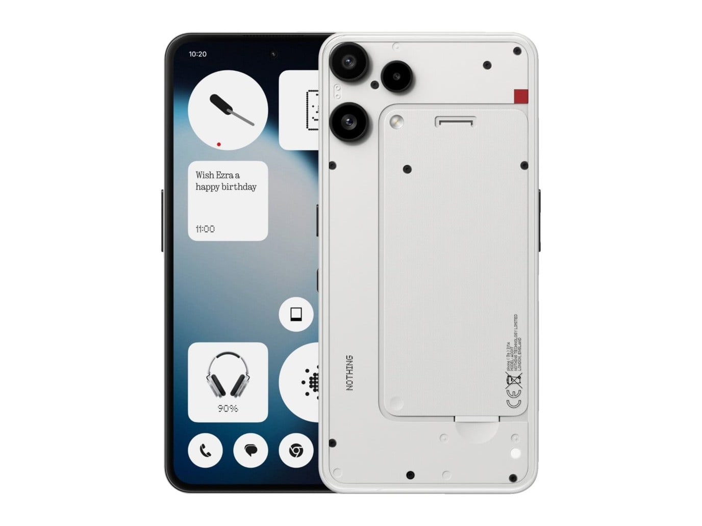 Nothing - Phone (3a) Lite 5G 128GB - White