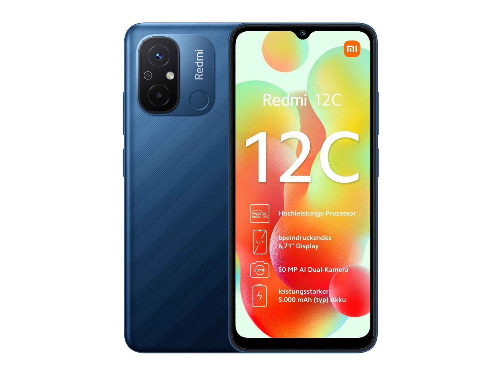 Redmi - 12C 64GB - Ocean Blue