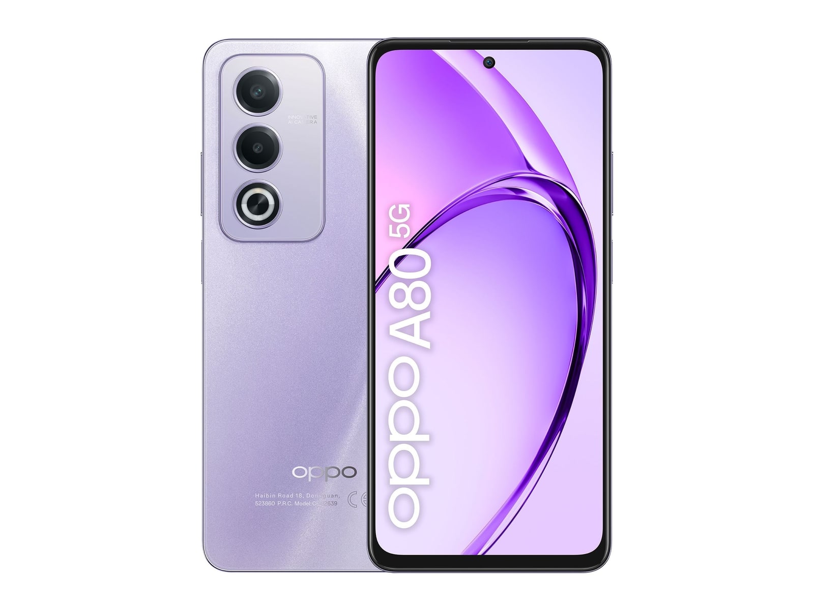 OPPO - A80 5G 256GB - Moonlight Purple