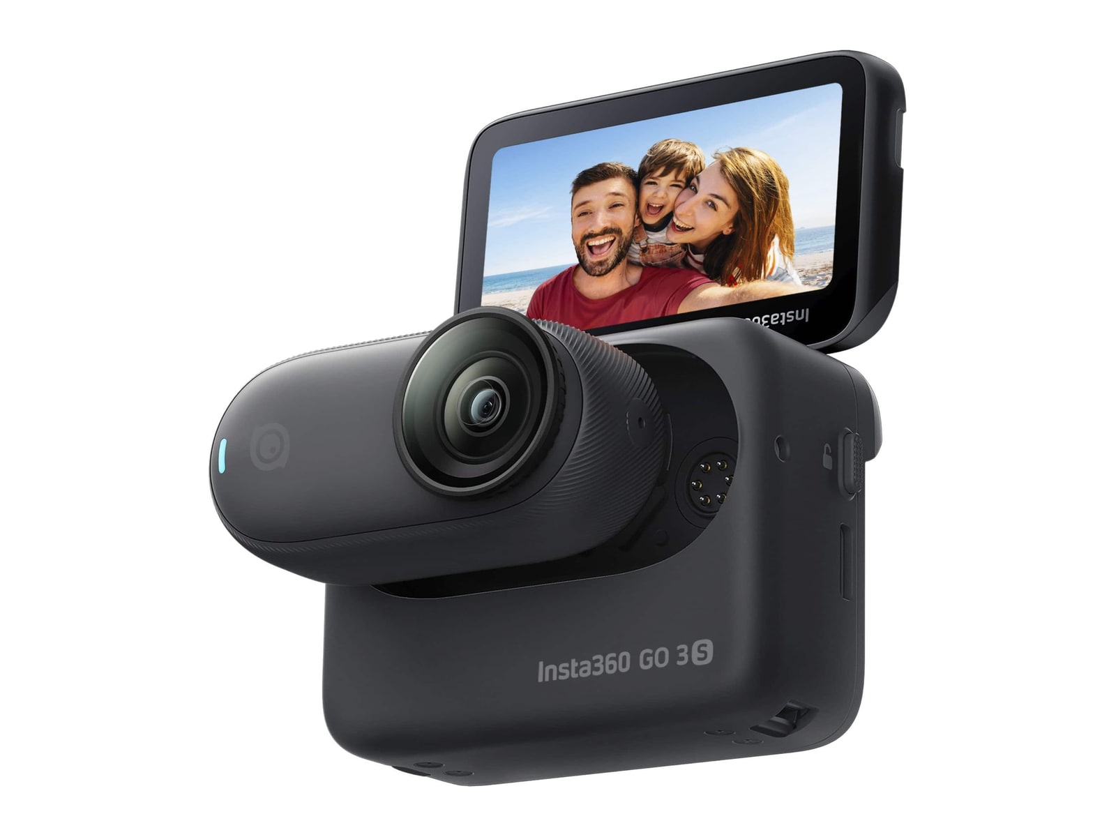Insta360 - GO 3S 128GB Action Cameras - Midnight Black