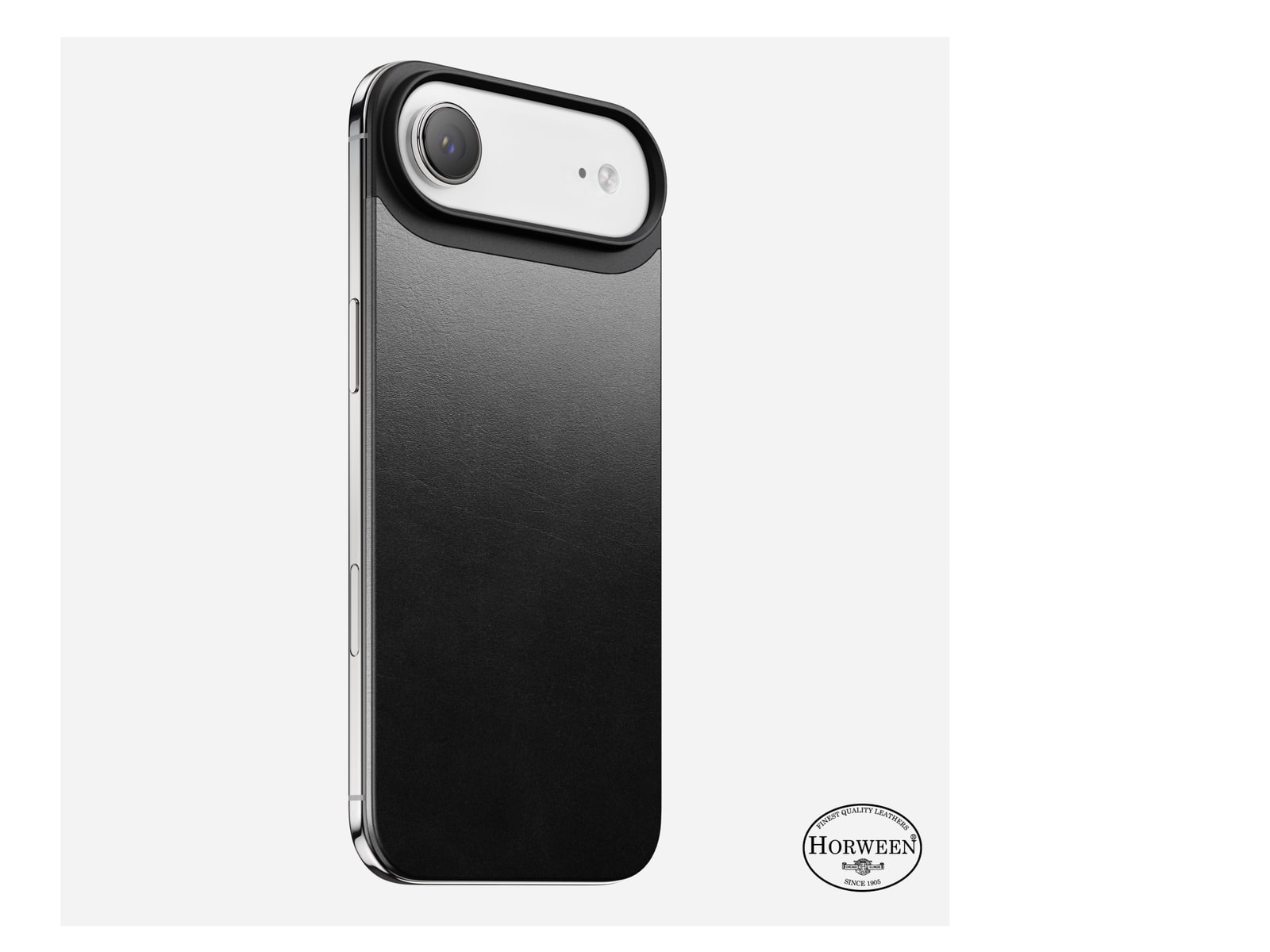 Nomad - Magnetic Leather Back - iPhone Air Phone Cases - Black