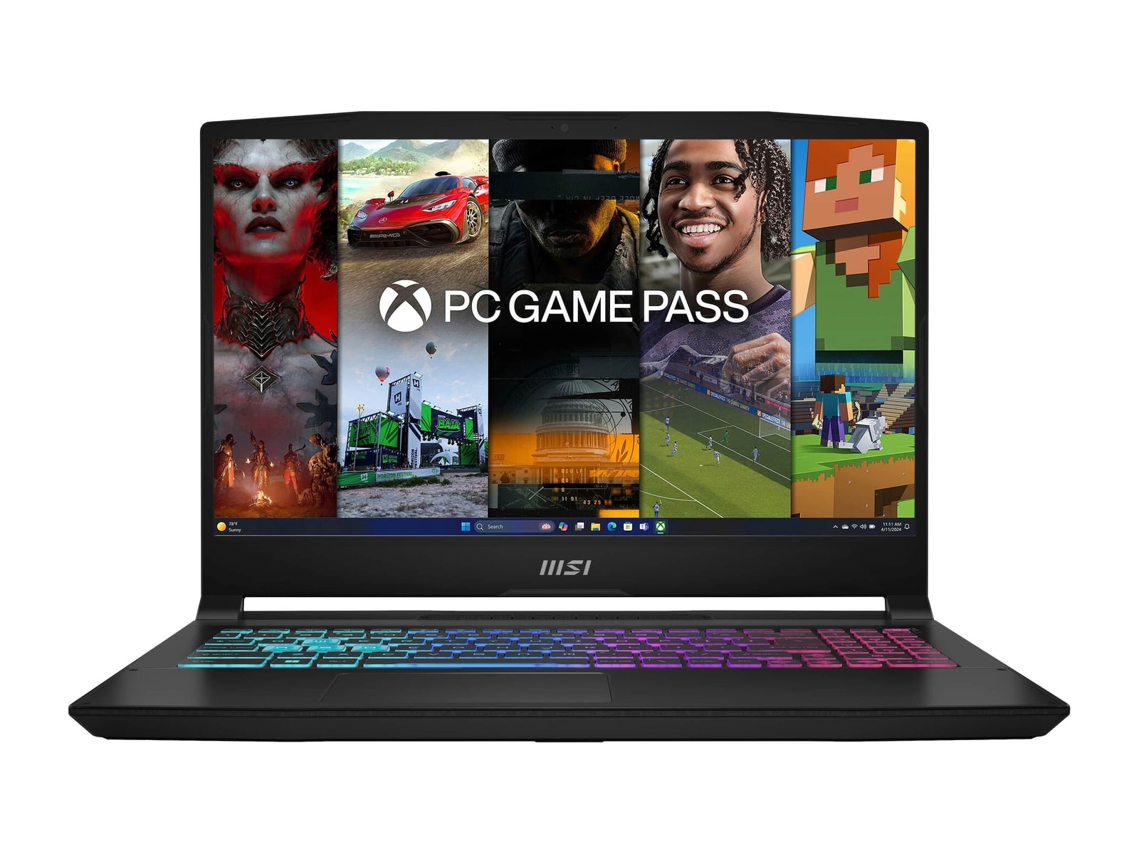 MSI - Katana A15 AI 15.6" - AMD Ryzen 9 8945HS chip - 16GB Memory - 1TB SSD - Black