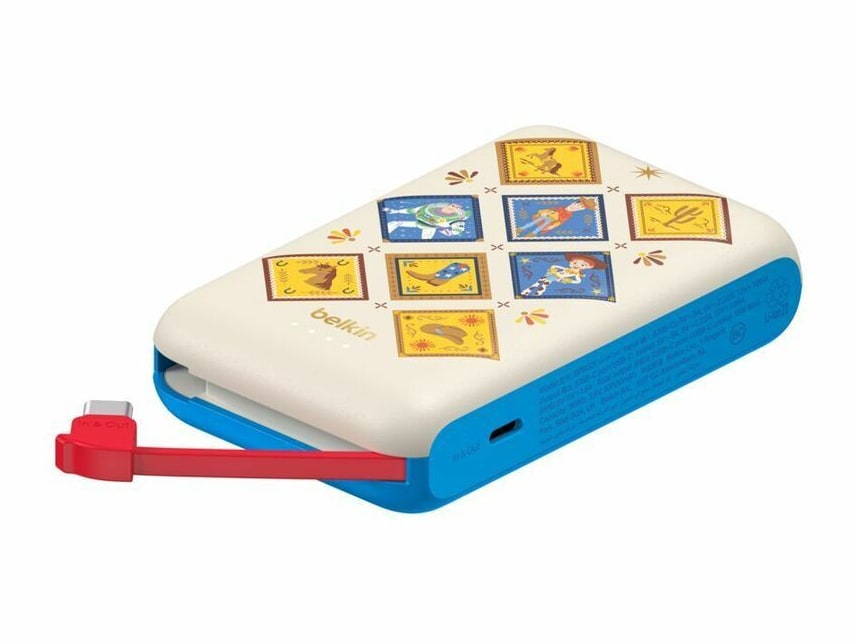 Belkin - BoostCharge Power Bank 10K with Integrated Cable Toy Story 5 Power Banks