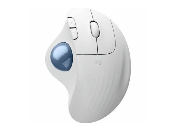 Logitech - ERGO M575S Bluetooth Trackballs - Off White