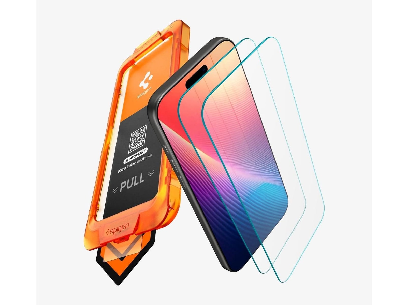 Spigen - GLAS.tR AlignMaster S - iPhone 17 - Clear