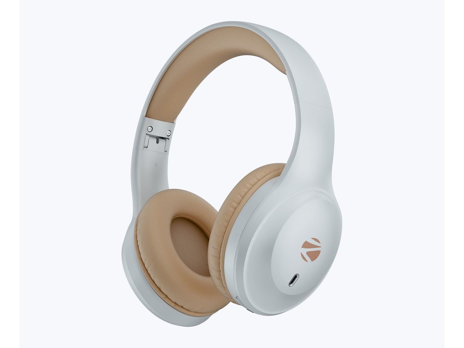 Zebronics - Zeb Paradise Neo R Over-Ear Headphones - Gray