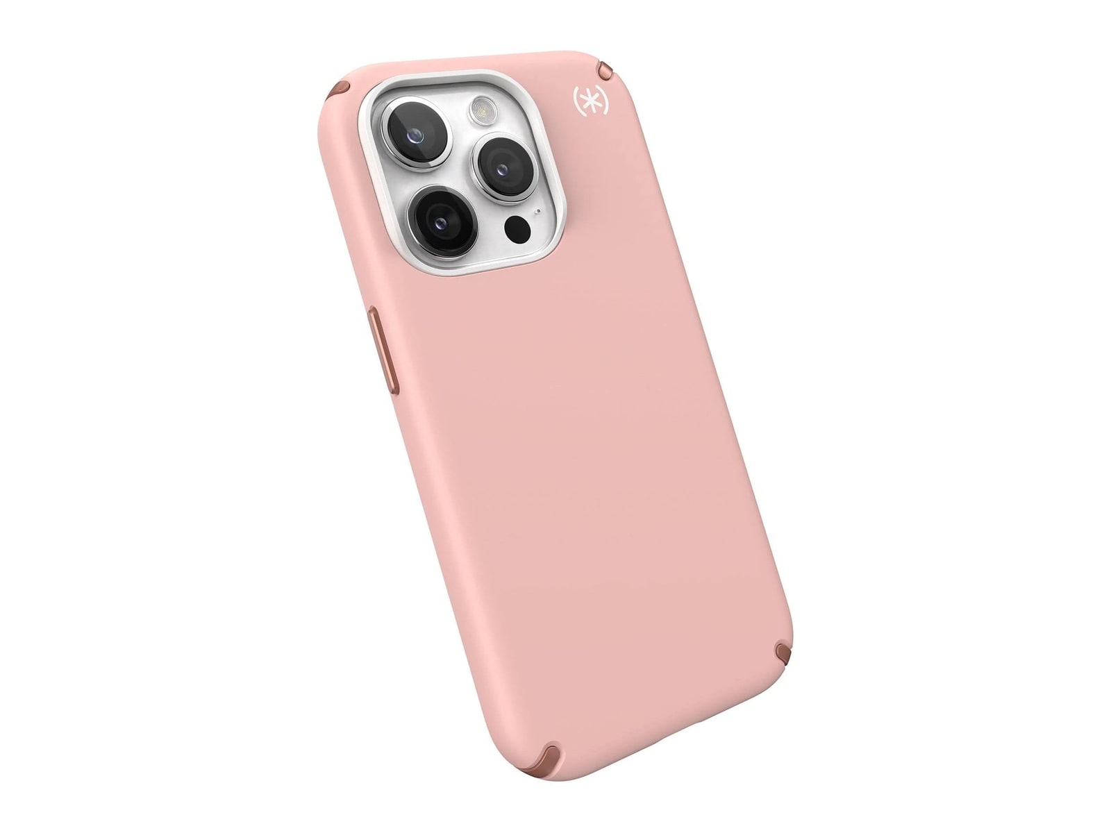 Speck - Presidio2 Pro MagSafe - iPhone 15 Pro - Dahlia Pink/Rose Copper