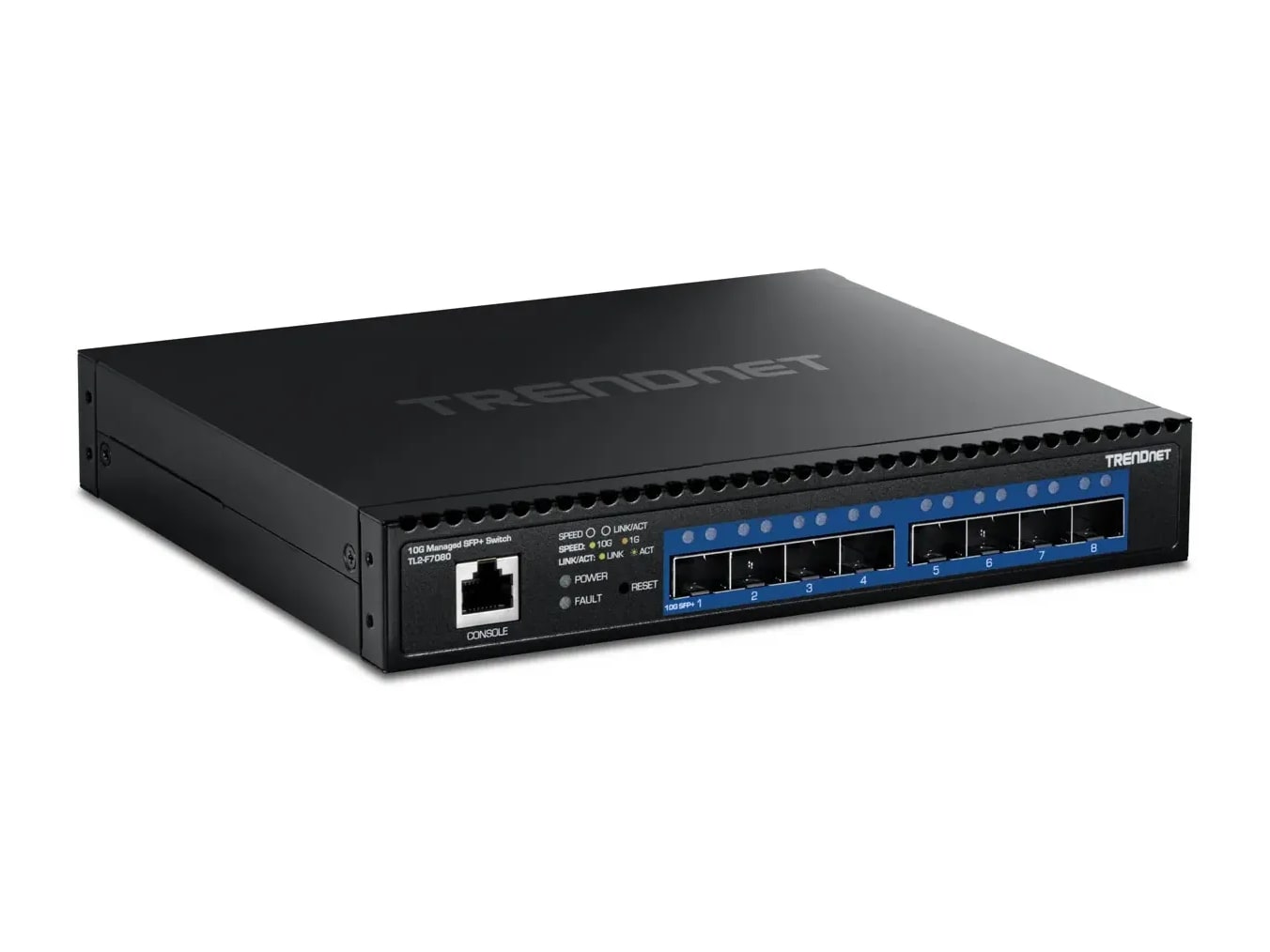 TRENDnet - TL2-F7080 8-Port 10G Layer 2 Managed SFP+ Switches