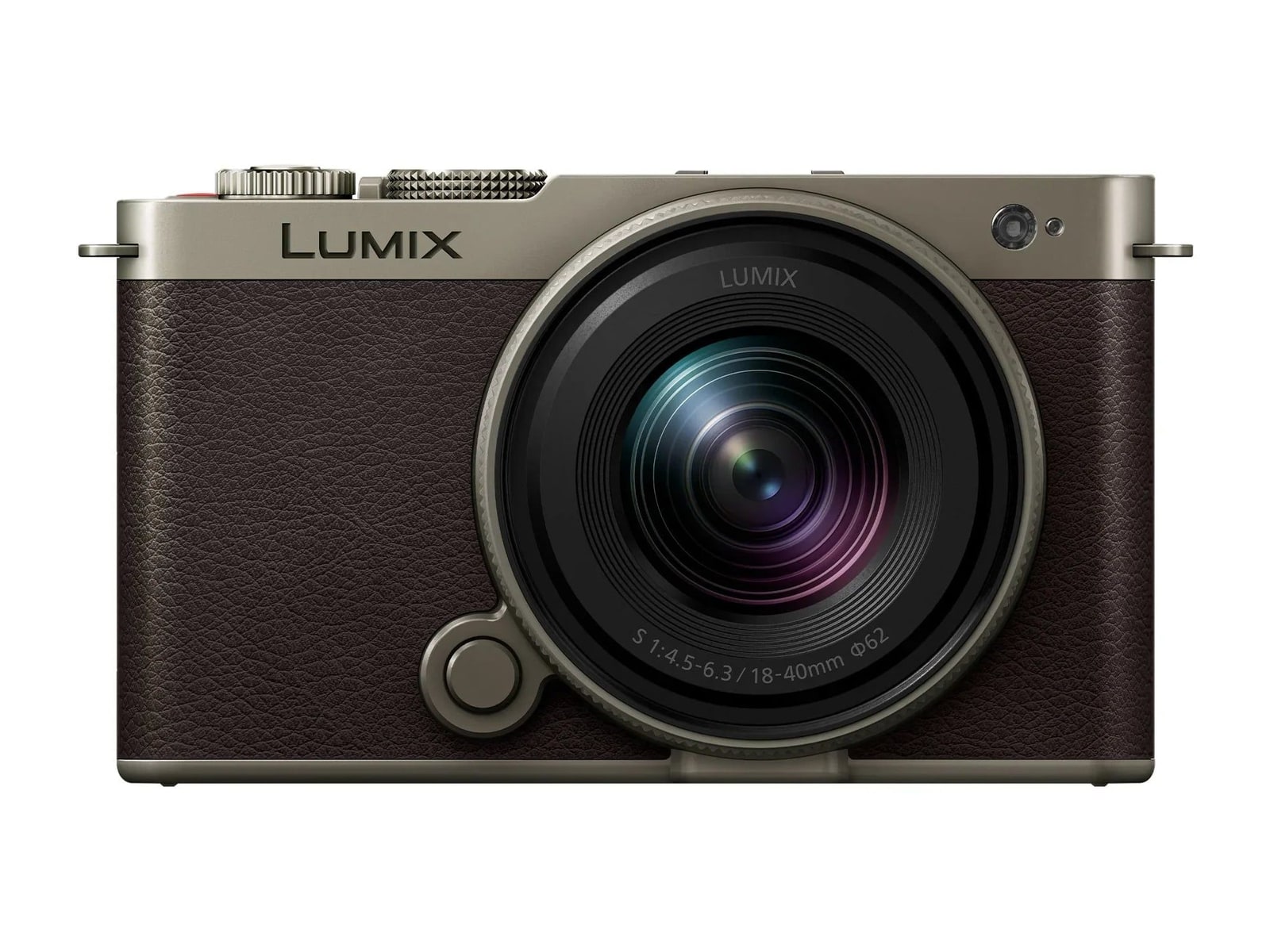 Panasonic - LUMIX S9 24.2 MP Mirrorless Cameras S18-40mm Lens Kit - Titanium Gold