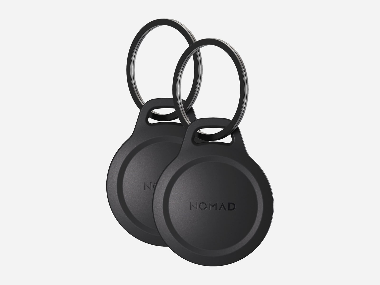 Nomad - Rugged Keychain - AirTag - Black